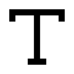 Text SVG Icon